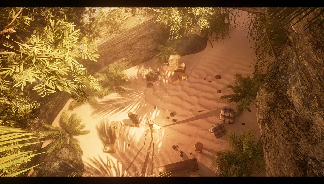 Stranded island