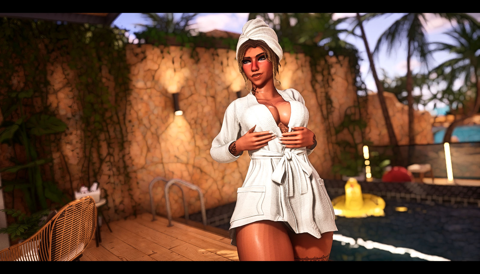 Shiva After Shower Robe