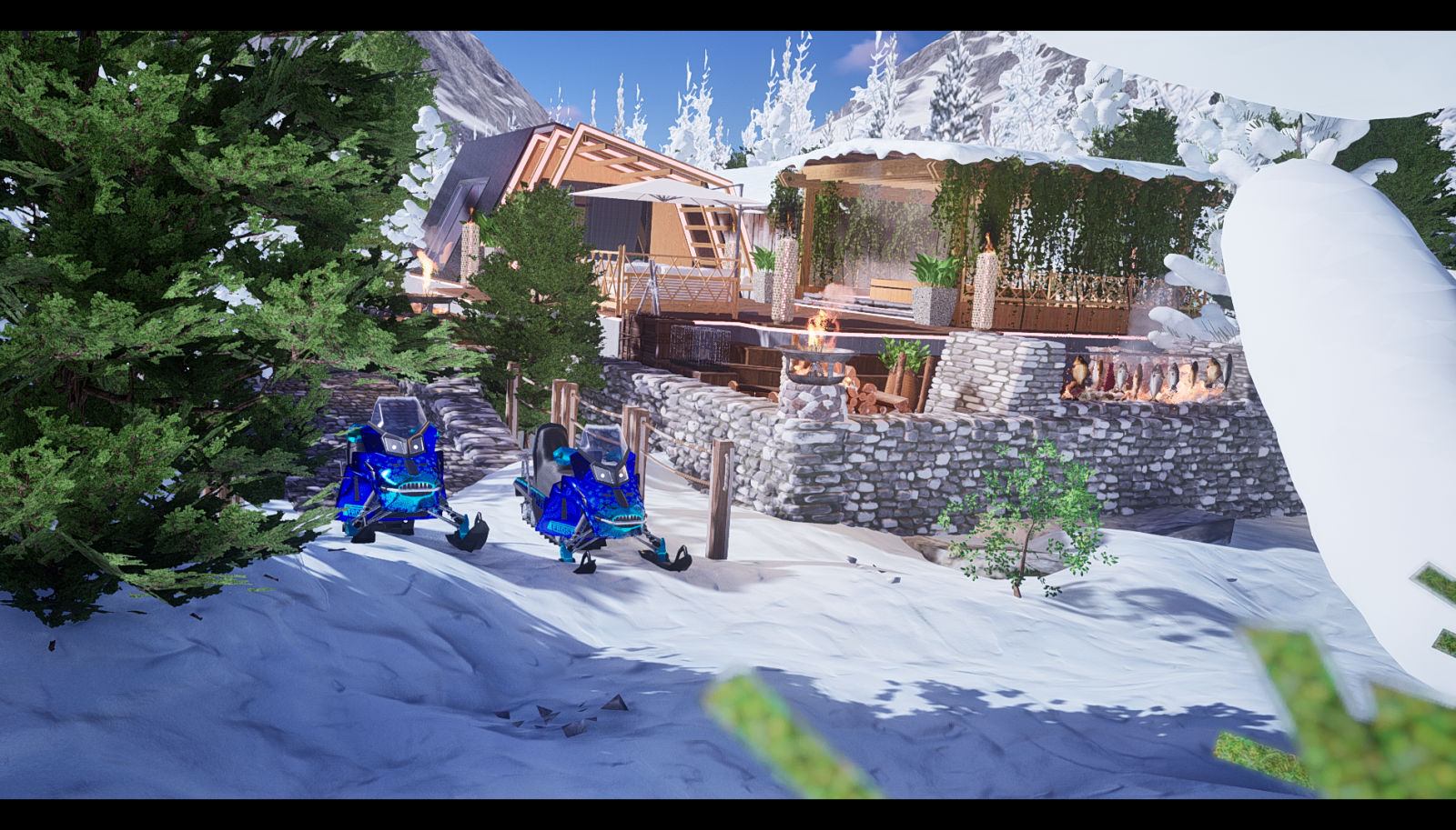 Snowy Retreat