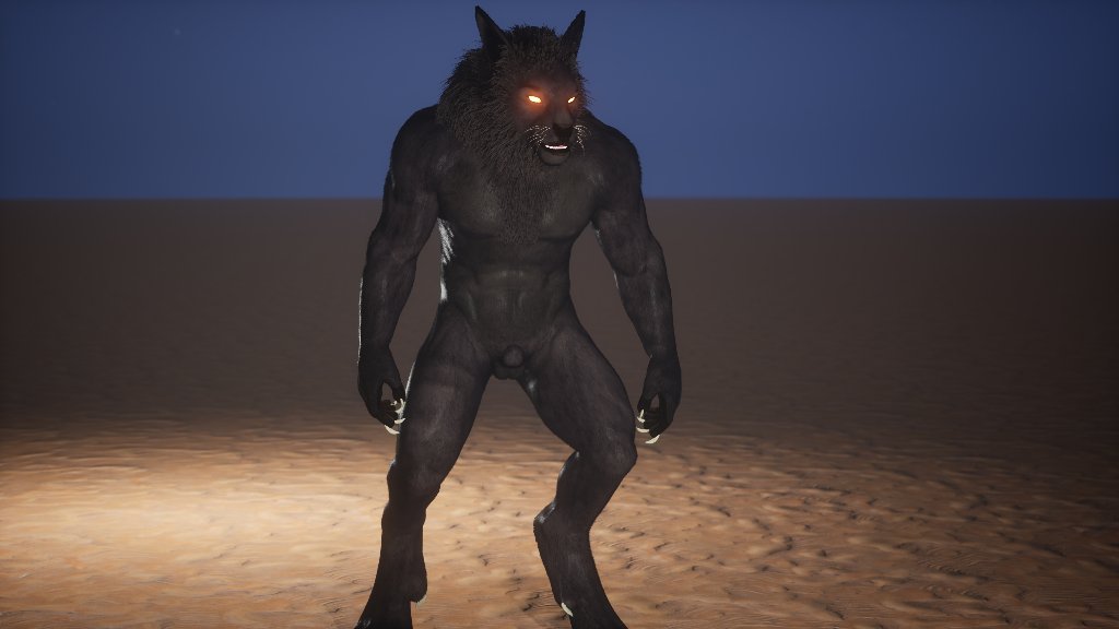 Bkack Werewolf